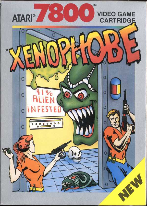 Xenophobe Box Scan - Front